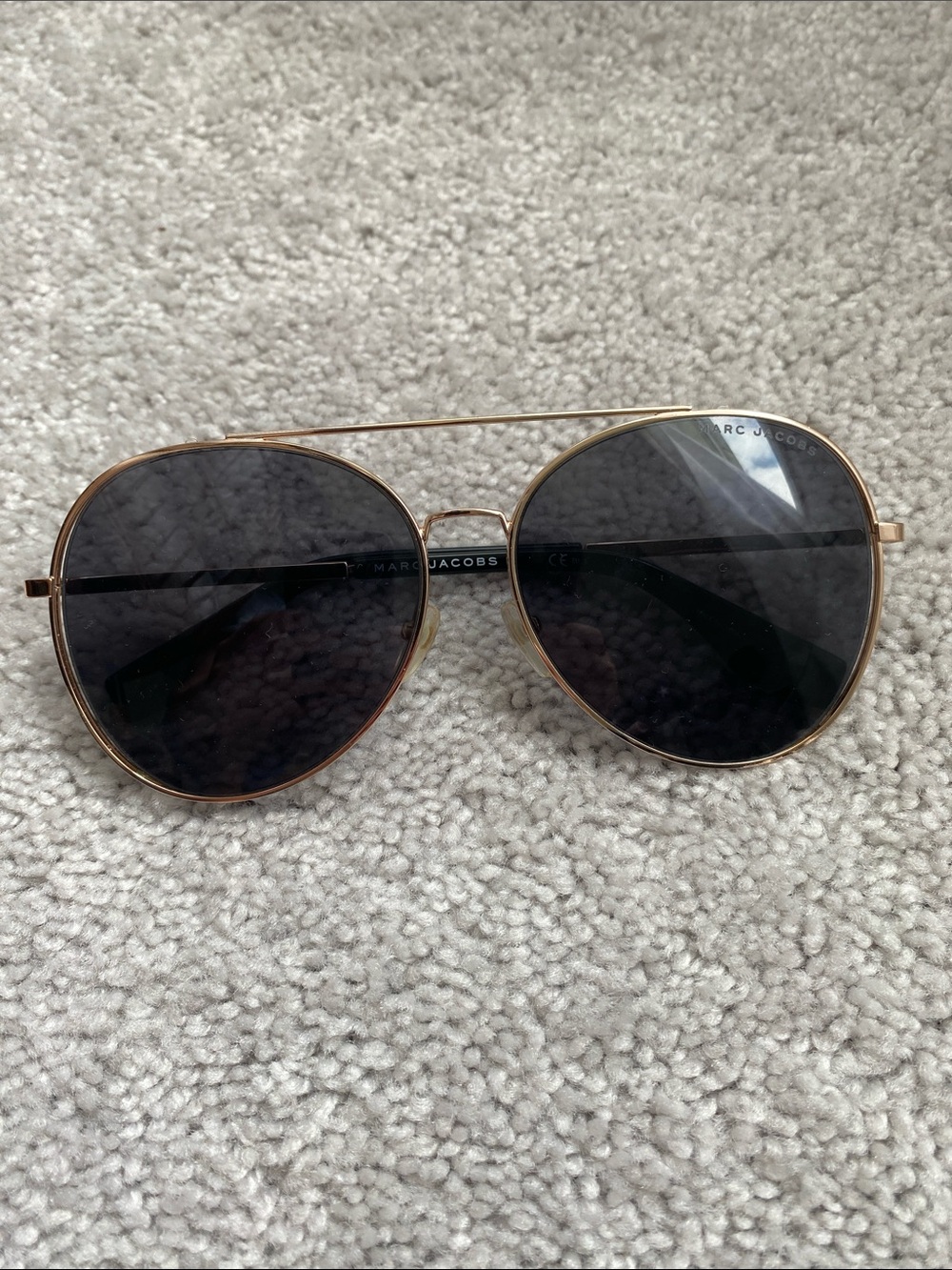 Marc Jacobs Oversized Aviator Sunglasses